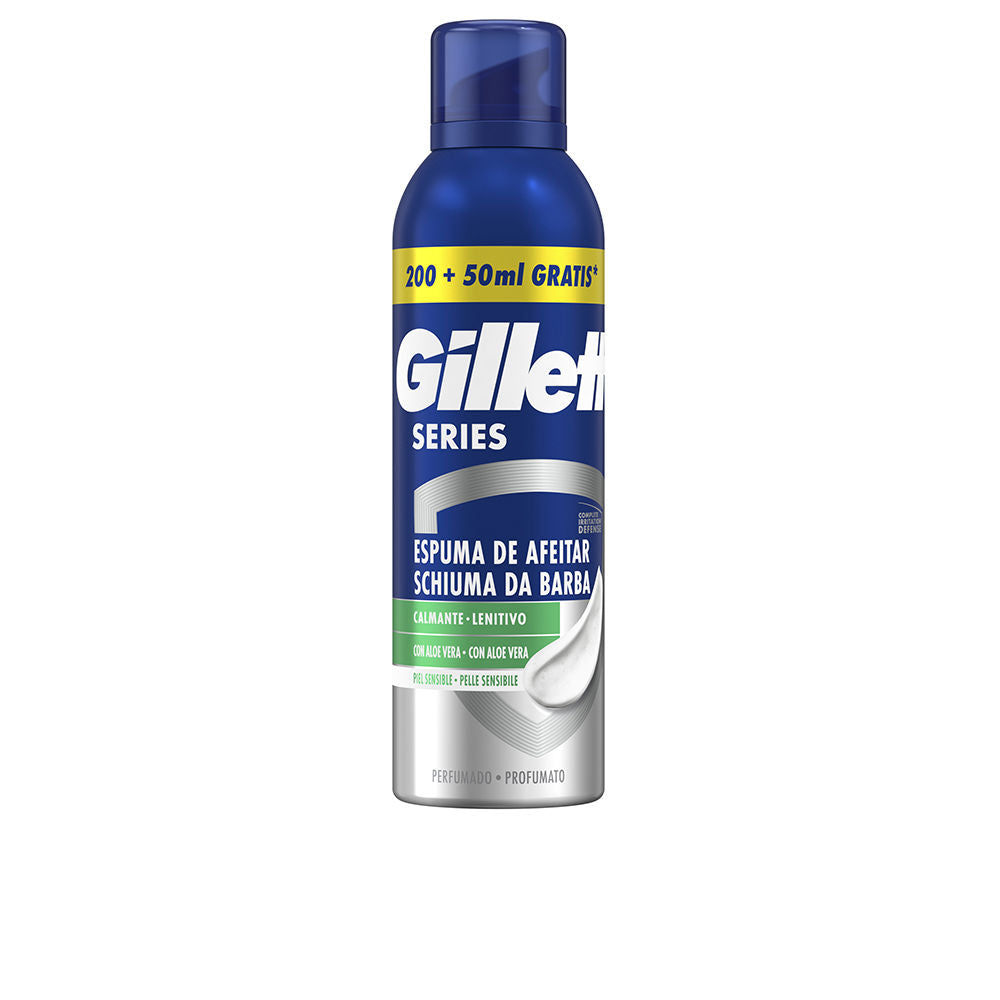 GILLETTE SERIES sensitive skin shaving foam 250 ml in , Facial Cosmetics by GILLETTE. Merkmale: . Verfügbar bei ParfümReich.