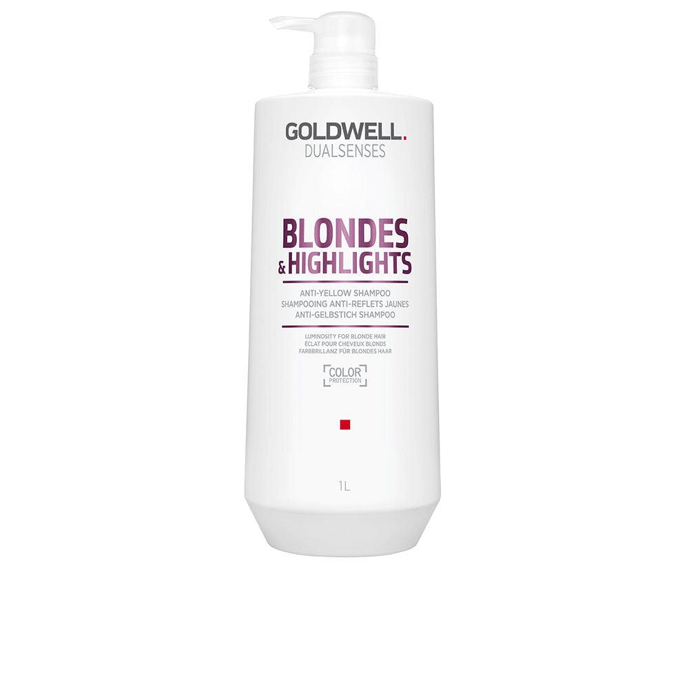 GOLDWELL BLONDES &amp; HIGHLIGHTS anti-yellow shampoo 1000 ml in , Hair by GOLDWELL. Merkmale: . Verfügbar bei ParfümReich.