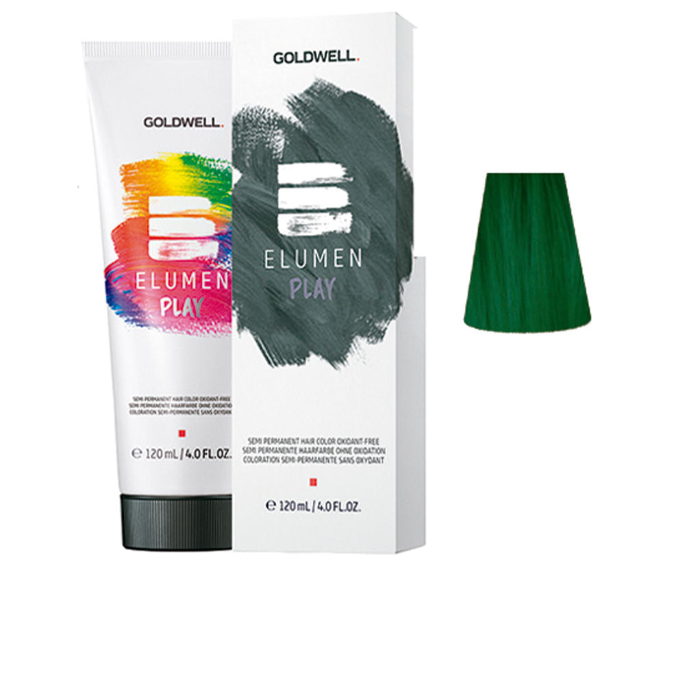 GOLDWELL ELUMEN PLAY semi permanent hair color oxidant-free 120 ml in Green , Hair by GOLDWELL. Merkmale: . Verfügbar bei ParfümReich.