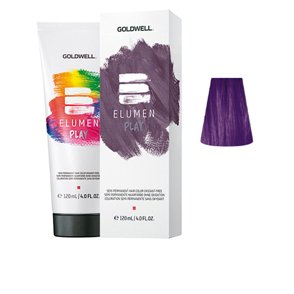 GOLDWELL ELUMEN PLAY semi permanent hair color oxidant-free 120 ml in Violet , Hair by GOLDWELL. Merkmale: . Verfügbar bei ParfümReich.