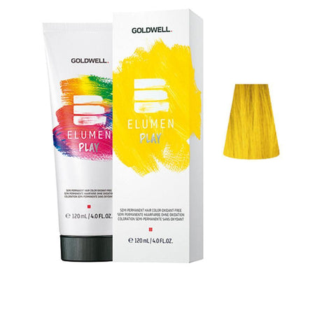 GOLDWELL ELUMEN PLAY semi permanent hair color oxidant-free 120 ml in yellow , Hair by GOLDWELL. Merkmale: . Verfügbar bei ParfümReich.