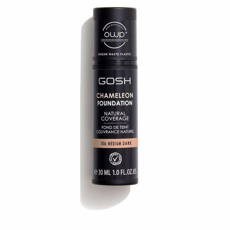 GOSH CHAMELEON foundation natural coverage in Medium Dark , Makeup by GOSH. Merkmale: . Verfügbar bei ParfümReich.