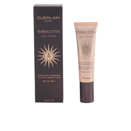 GUERLAIN TERRACOTTA JOLI TEINT base para una piel bonita y bronceada 30 ml in ebony , Makeup by GUERLAIN. Merkmale: . Verfügbar bei ParfümReich.
