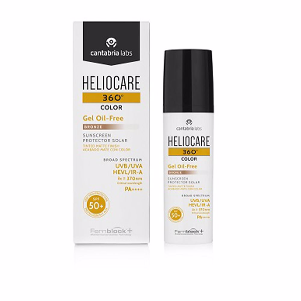 HELIOCARE HELIOCARE 360° COLOR tinted sunscreen gel oil free SPF50+50 ml in Bronze , Facial Cosmetics by HELIOCARE. Merkmale: . Verfügbar bei ParfümReich.