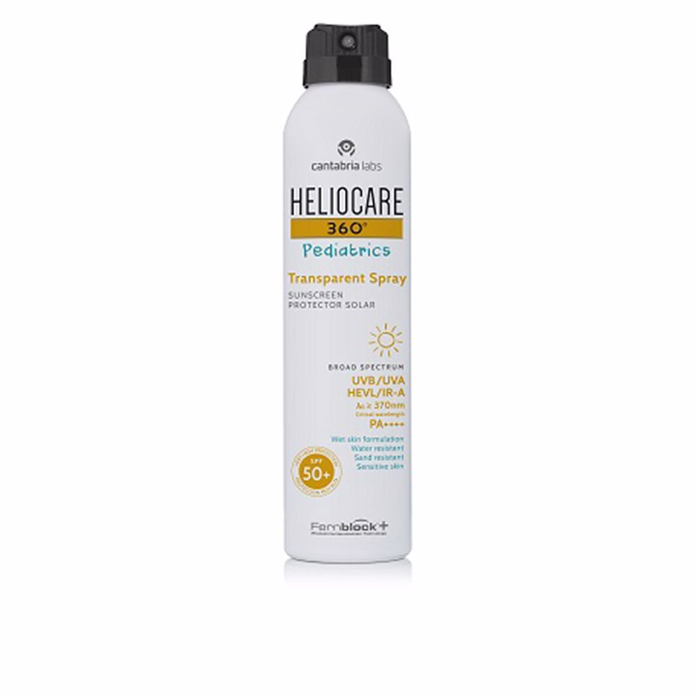 HELIOCARE HELIOCARE 360º PEDIATRICS sunscreen transparent spray SPF50+ 200 ml in , Kids &amp; Babies by HELIOCARE. Merkmale: . Verfügbar bei ParfümReich.