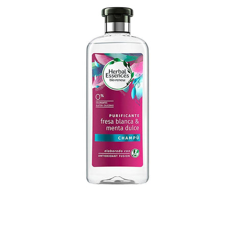 HERBAL ESSENCES BIO RENEW champú purificante con fresa blanca & menta dulce 400 ml in , Hair by HERBAL ESSENCES. Merkmale: . Verfügbar bei ParfümReich.