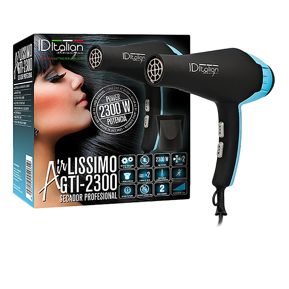 ID ITALIAN AIRLISSIMO GTI 2300 professional dryer in Blue , Hair by ID ITALIAN. Merkmale: . Verfügbar bei ParfümReich.