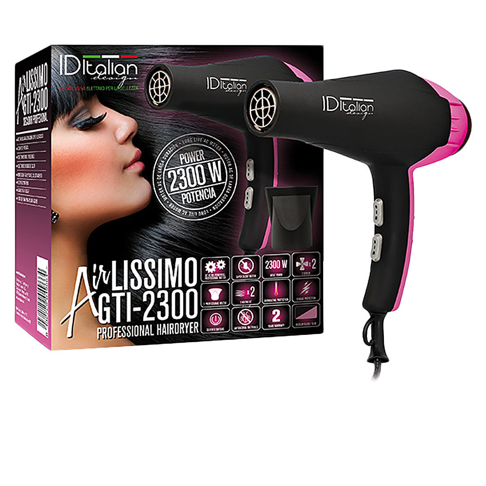 ID ITALIAN AIRLISSIMO GTI 2300 professional dryer #pink 1 u in , Hair by ID ITALIAN. Merkmale: . Verfügbar bei ParfümReich.