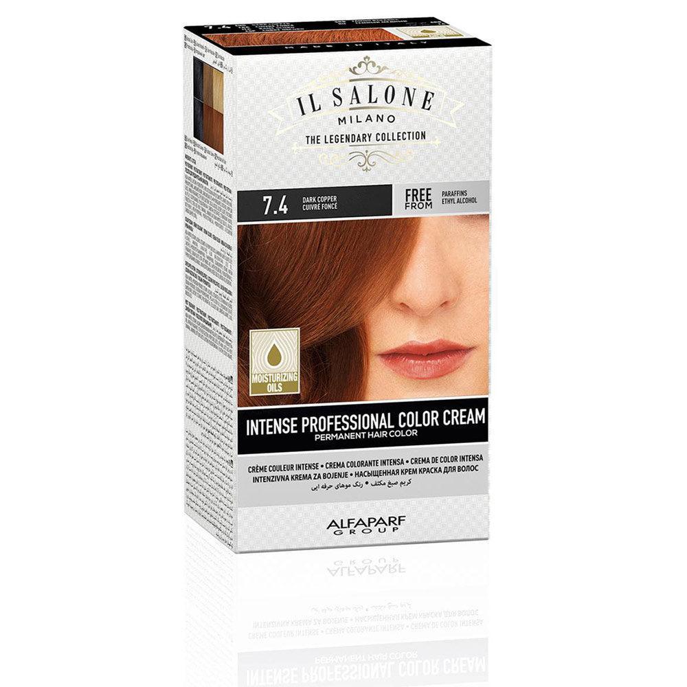 IL SALONE MILANO INTENSE PROFESSIONAL COLOR CREAM permanent hair color in 7.4 - Copper Blonde , Hair by IL SALONE MILANO. Merkmale: . Verfügbar bei ParfümReich.
