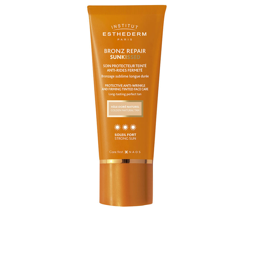 INSTITUT ESTHEDERM BRONZ REPAIR SUNKISSED strong sun anti-wrinkle face cream #Natural Gold 50 ml in , Facial Cosmetics by INSTITUT ESTHEDERM. Merkmale: . Verfügbar bei ParfümReich.