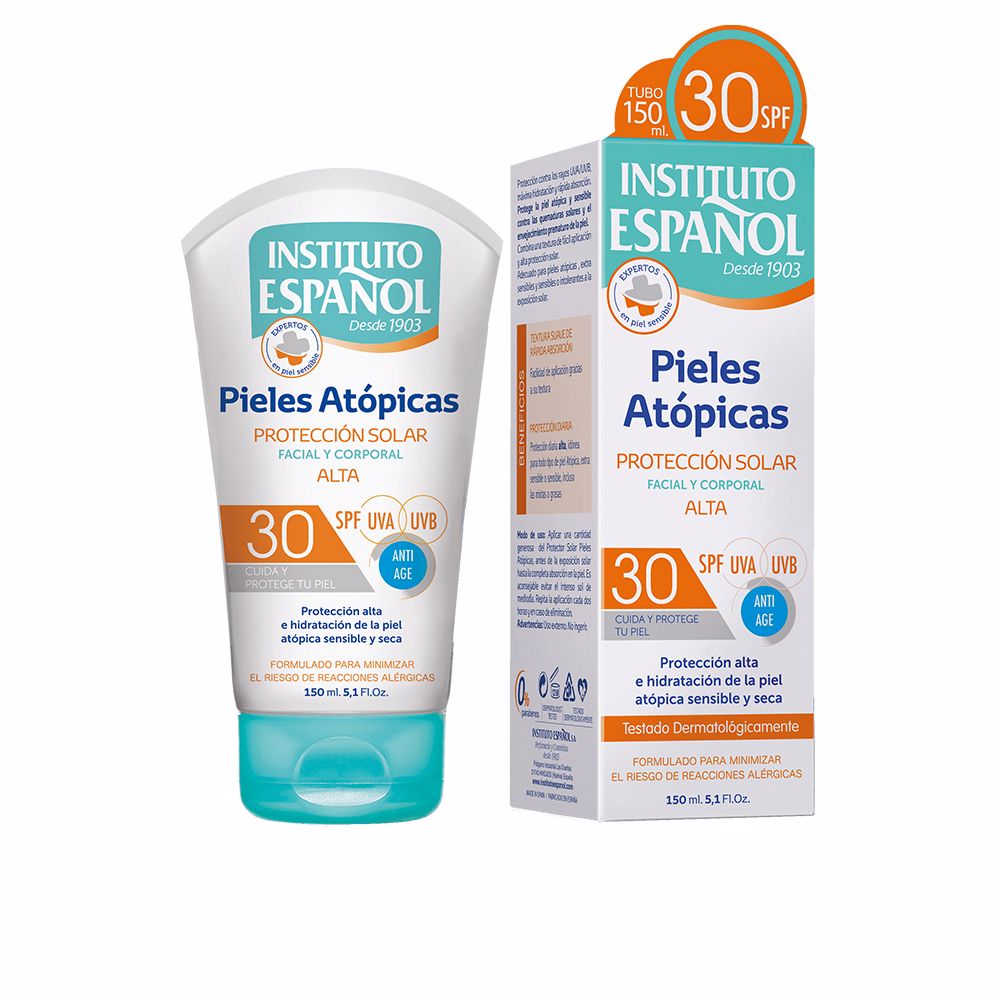 INSTITUTO ESPAÑOL ATOPIC SKIN facial and body sun protection SPF30 150 ml in , Sun Care by INSTITUTO ESPAÑOL. Merkmale: . Verfügbar bei ParfümReich.