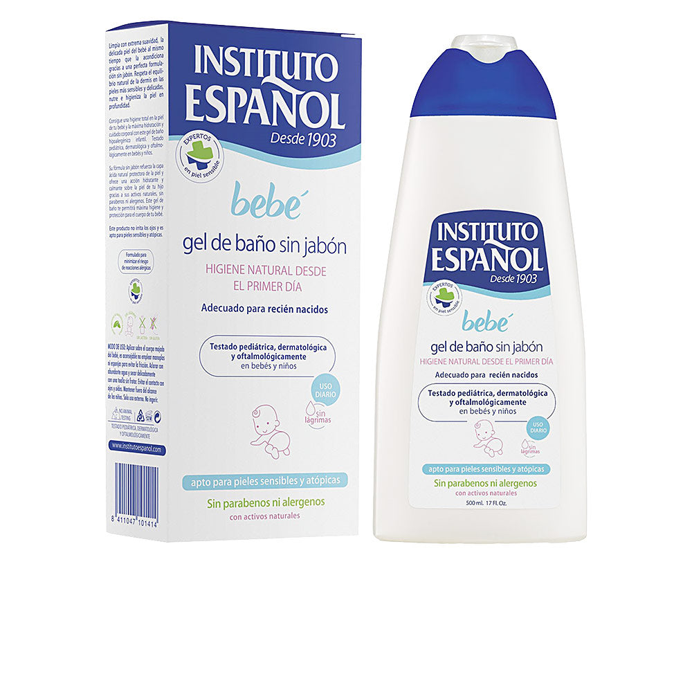 INSTITUTO ESPAÑOL BEBE soap-free shower gel 500 ml in , Hygiene by INSTITUTO ESPAÑOL. Merkmale: . Verfügbar bei ParfümReich.