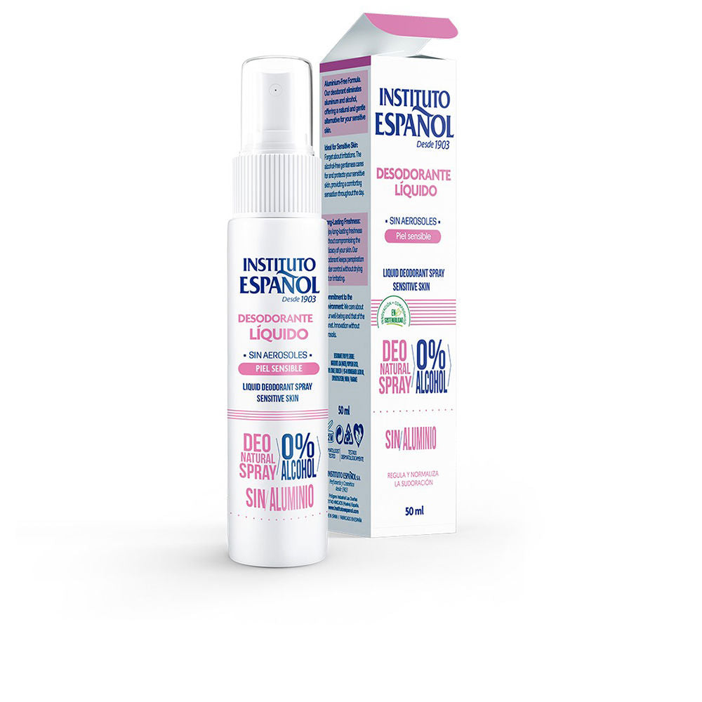 INSTITUTO ESPAÑOL SENSITIVE SKIN liquid deodorant spray 50 ml in , Hygiene by INSTITUTO ESPAÑOL. Merkmale: . Verfügbar bei ParfümReich.