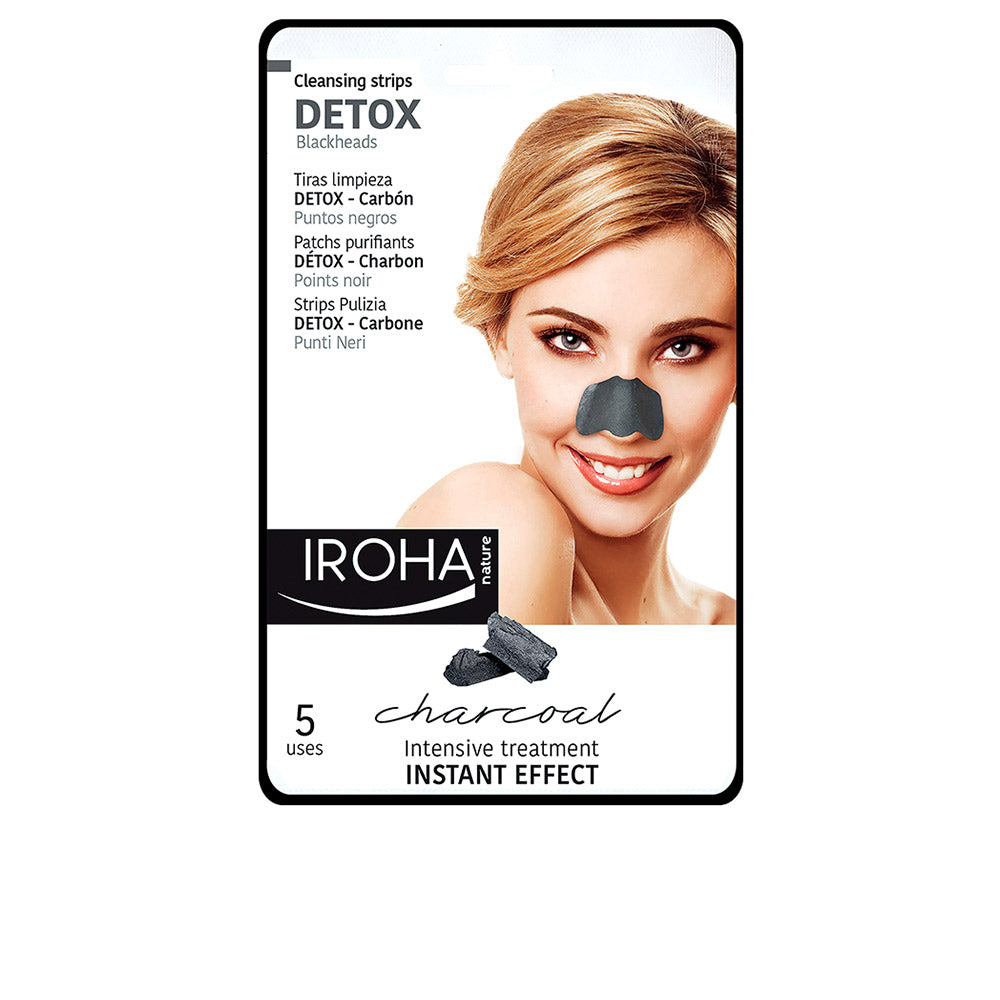 IROHA DETOX CHARCOAL BLACK nose strips 5 u in , Facial Cosmetics by IROHA. Merkmale: . Verfügbar bei ParfümReich.