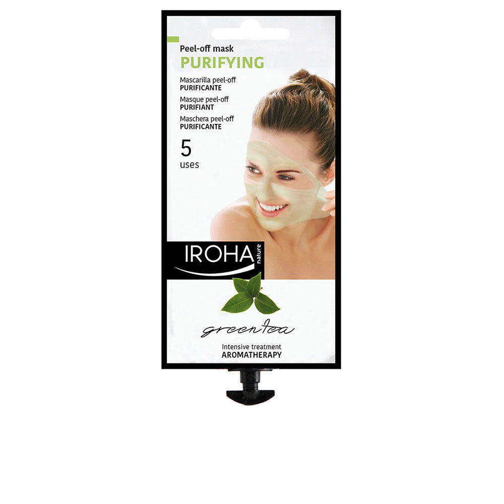 IROHA PEEL-OFF MASK purifying green tea 5 uses in , Facial Cosmetics by IROHA. Merkmale: . Verfügbar bei ParfümReich.