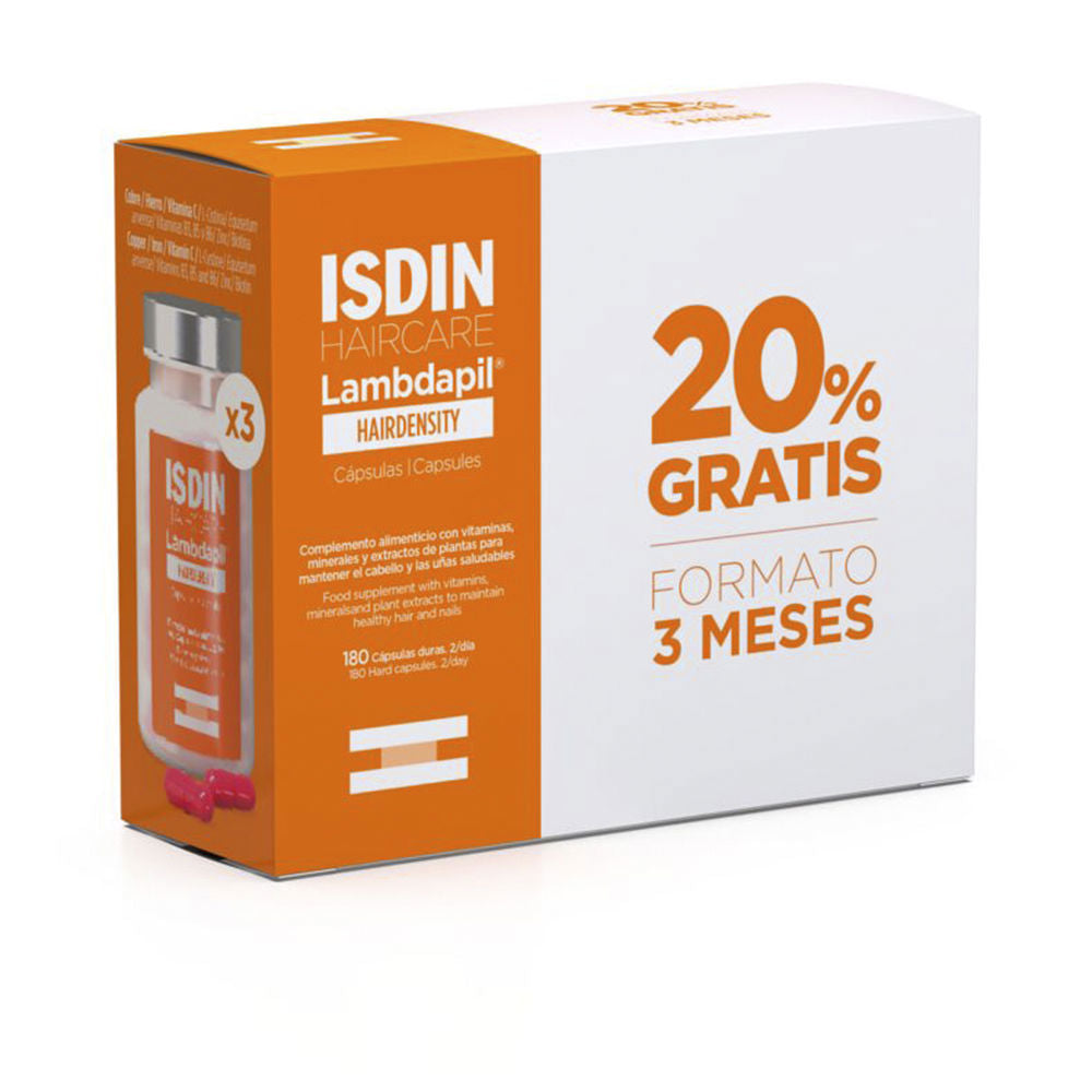 ISDIN LAMBDAPIL hairdensity 180 capsules in , Hair by ISDIN. Merkmale: . Verfügbar bei ParfümReich.