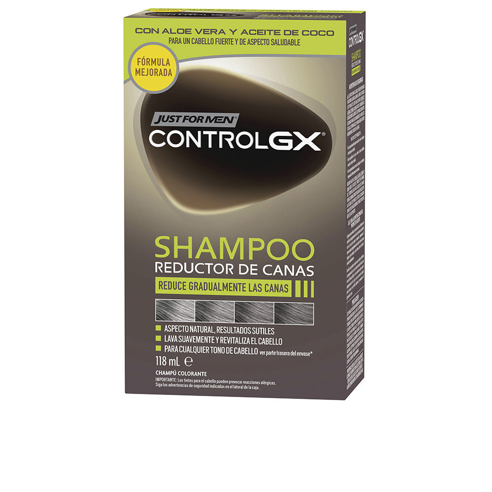 JUST FOR MEN CONTROL GX grey hair reduction shampoo 118 ml in , Hair by JUST FOR MEN. Merkmale: . Verfügbar bei ParfümReich.