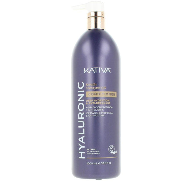 KATIVA HYALURONIC keratin &amp; coenzyme Q10 conditioner 1000 ml in , Hair by KATIVA. Merkmale: . Verfügbar bei ParfümReich.