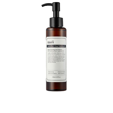 KLAIRS GENTLE BLACK deep cleansing oil 150 ml in , Facial Cosmetics by KLAIRS. Merkmale: . Verfügbar bei ParfümReich.
