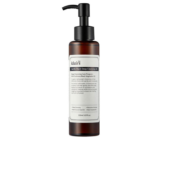 KLAIRS GENTLE BLACK deep cleansing oil 150 ml in , Facial Cosmetics by KLAIRS. Merkmale: . Verfügbar bei ParfümReich.