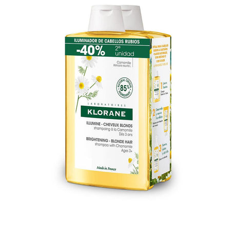 KLORANE A LA CAMOMILA champú iluminador reflejos rubios duo 2 x 400 ml in , Hair by KLORANE. Merkmale: . Verfügbar bei ParfümReich.