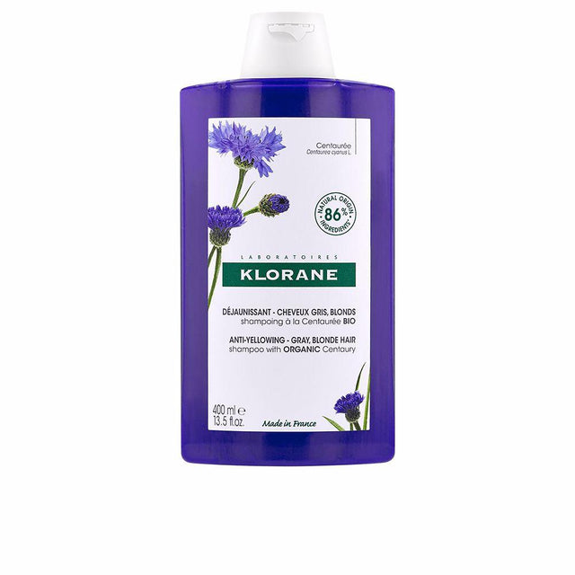 KLORANE A LA CENTAUREA BIO champú antiamarilleo cabello gris y rubio 400 ml in , Hair by KLORANE. Merkmale: . Verfügbar bei ParfümReich.