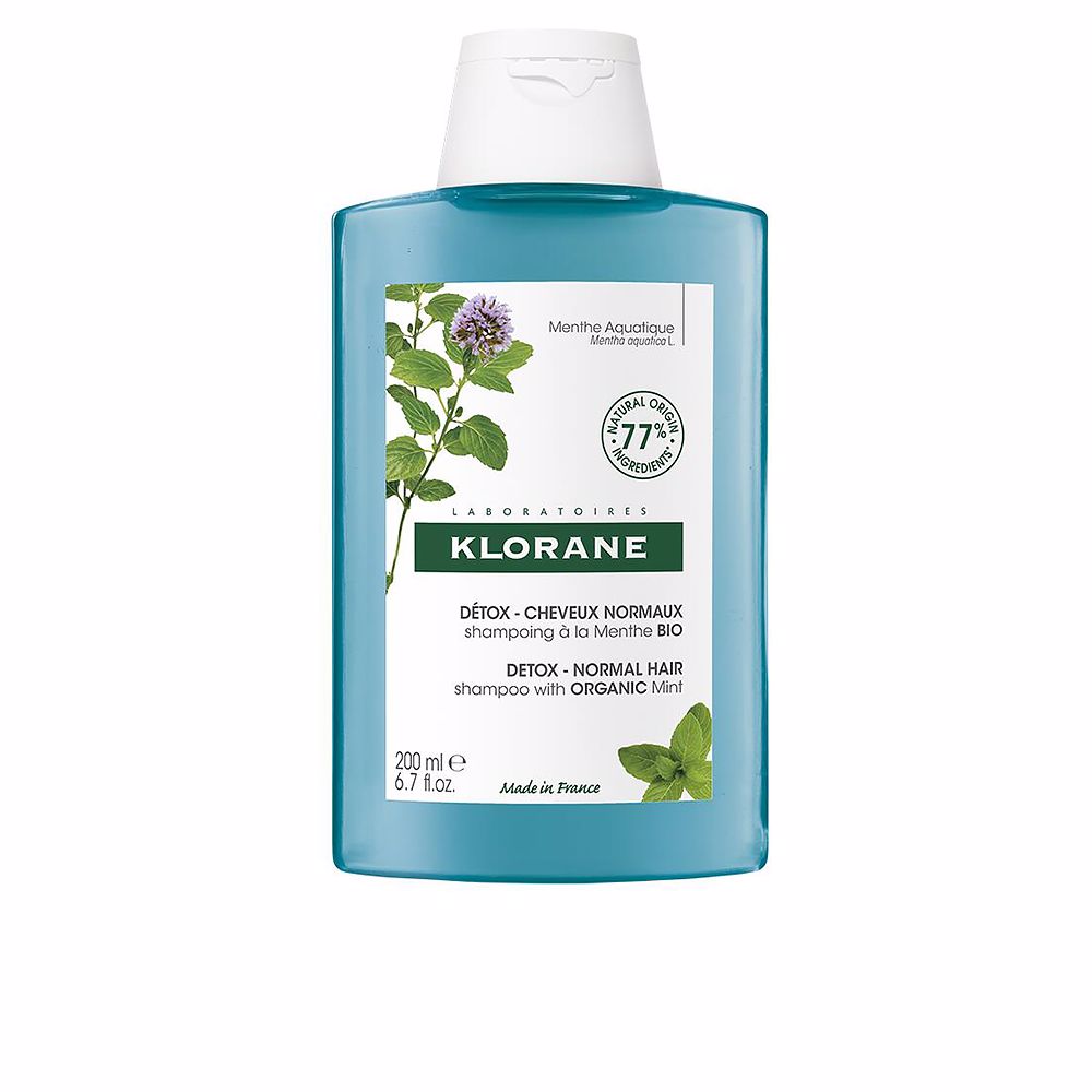 KLORANE A LA MINT BIO detox shampoo for normal hair in 200 ml , Hair by KLORANE. Merkmale: . Verfügbar bei ParfümReich.