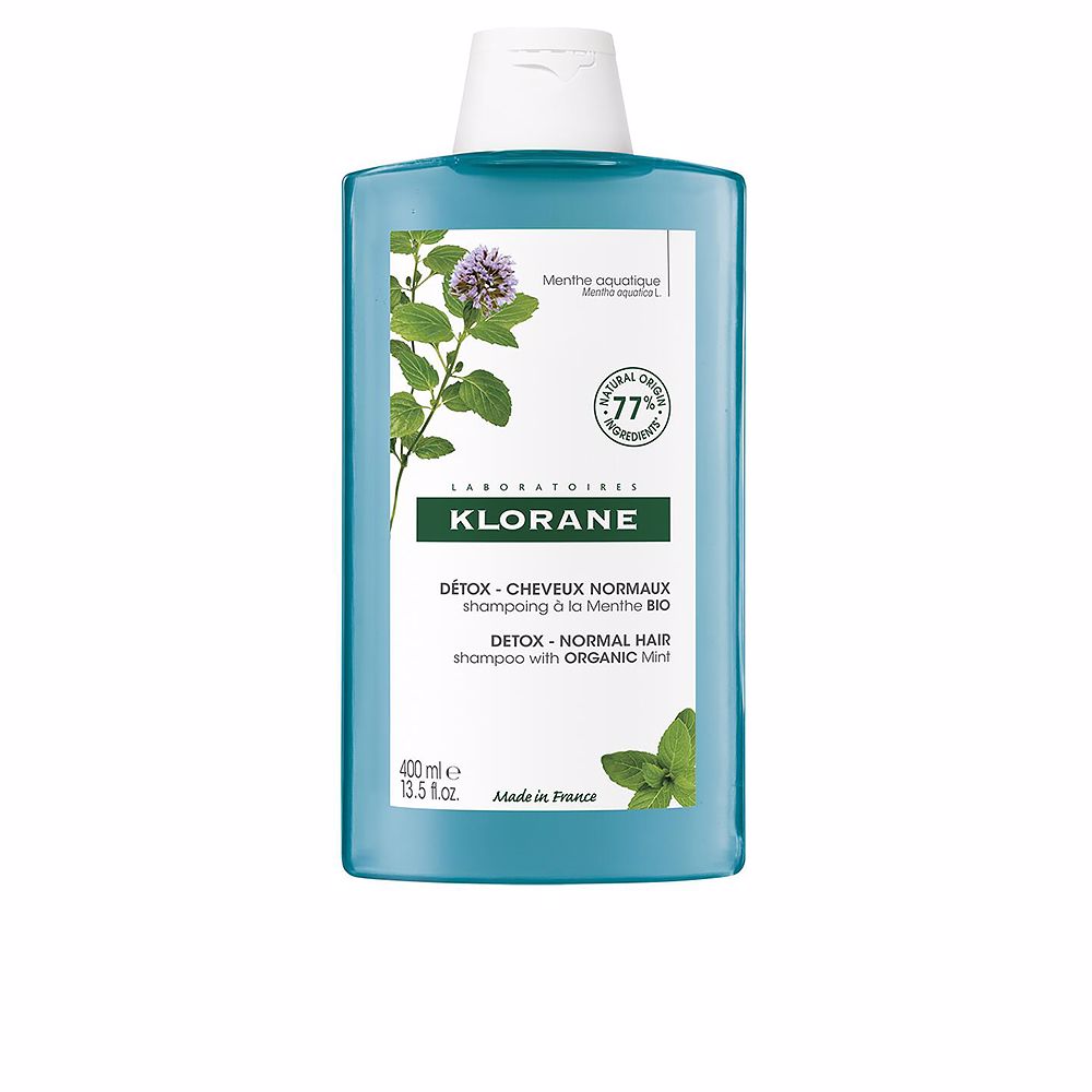 KLORANE A LA MINT BIO detox shampoo for normal hair in 400 ml , Hair by KLORANE. Merkmale: . Verfügbar bei ParfümReich.