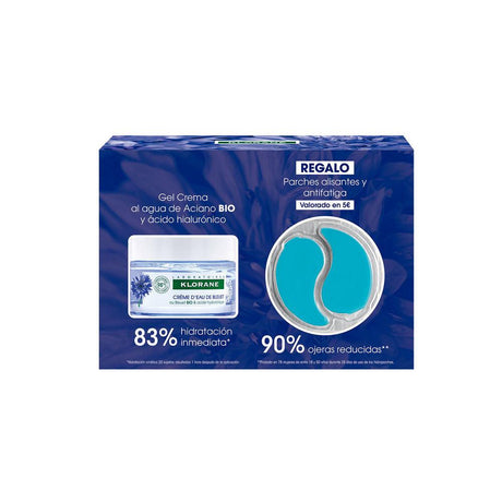KLORANE ORGANIC CORNFLOWER &amp; HYLURONIC ACID FACE AND EYES GEL- CREAM CASE 2 pcs in , Facial Cosmetics by KLORANE. Merkmale: . Verfügbar bei ParfümReich.