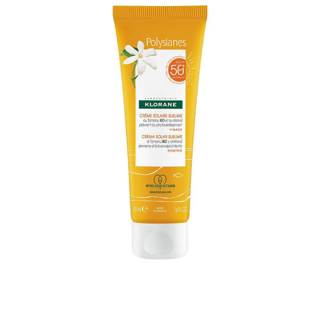 KLORANE POLYSIANES MONOÏ Y TAMANU BIO sublime sun cream SPF50+ 50 ml in , Sun Care by KLORANE. Merkmale: . Verfügbar bei ParfümReich.