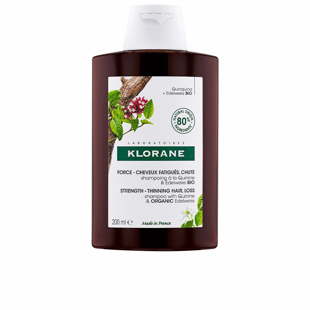 KLORANE QUININE AND EDELWEISS BIO hair loss shampoo in 200 ml , Hair by KLORANE. Merkmale: . Verfügbar bei ParfümReich.