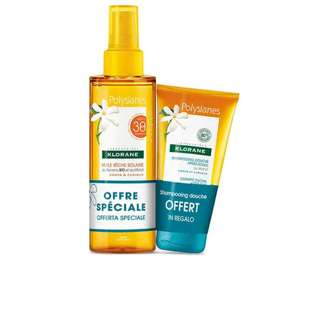 KLORANE SPRAY SOLAR SPF30 POLYSIANES MONOÏ Y TAMANU BIO LOTE 2 pz in , Sun Care by KLORANE. Merkmale: . Verfügbar bei ParfümReich.