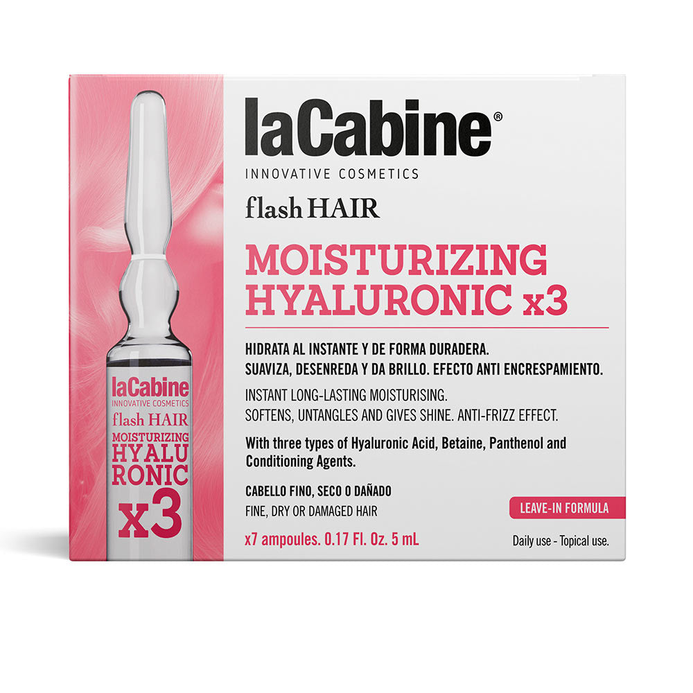 LA CABINE FLASH HAIR hyaluronic moisturizer 7 x 5 ml in , Hair by LA CABINE. Merkmale: . Verfügbar bei ParfümReich.