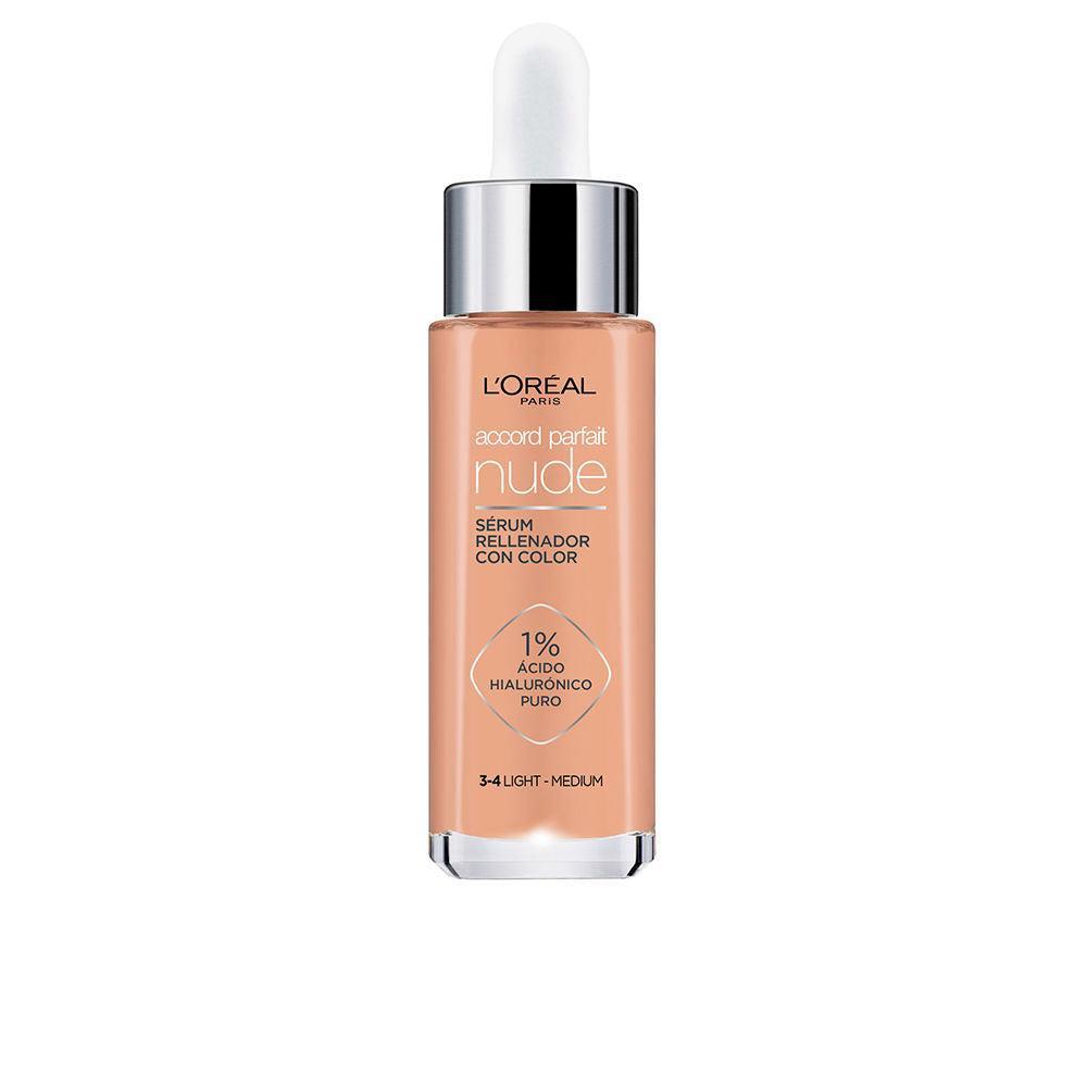 L'ORÉAL PARIS ACCORD PARFAIT NUDE serum with color 30 ml in 3-4 Light Medium , Makeup by L'ORÉAL PARIS. Merkmale: . Verfügbar bei ParfümReich.
