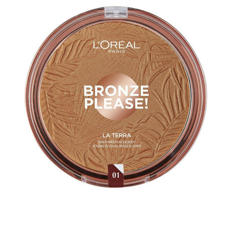 L'ORÉAL PARIS BRONZE PLEASE! la terra 18 gr in 01 light caramel , Makeup by L'ORÉAL PARIS. Merkmale: . Verfügbar bei ParfümReich.