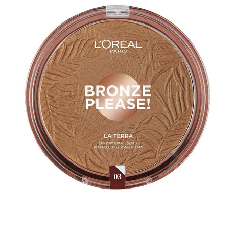 L'ORÉAL PARIS BRONZE PLEASE! la terra 18 gr in 03 medium caramel , Makeup by L'ORÉAL PARIS. Merkmale: . Verfügbar bei ParfümReich.