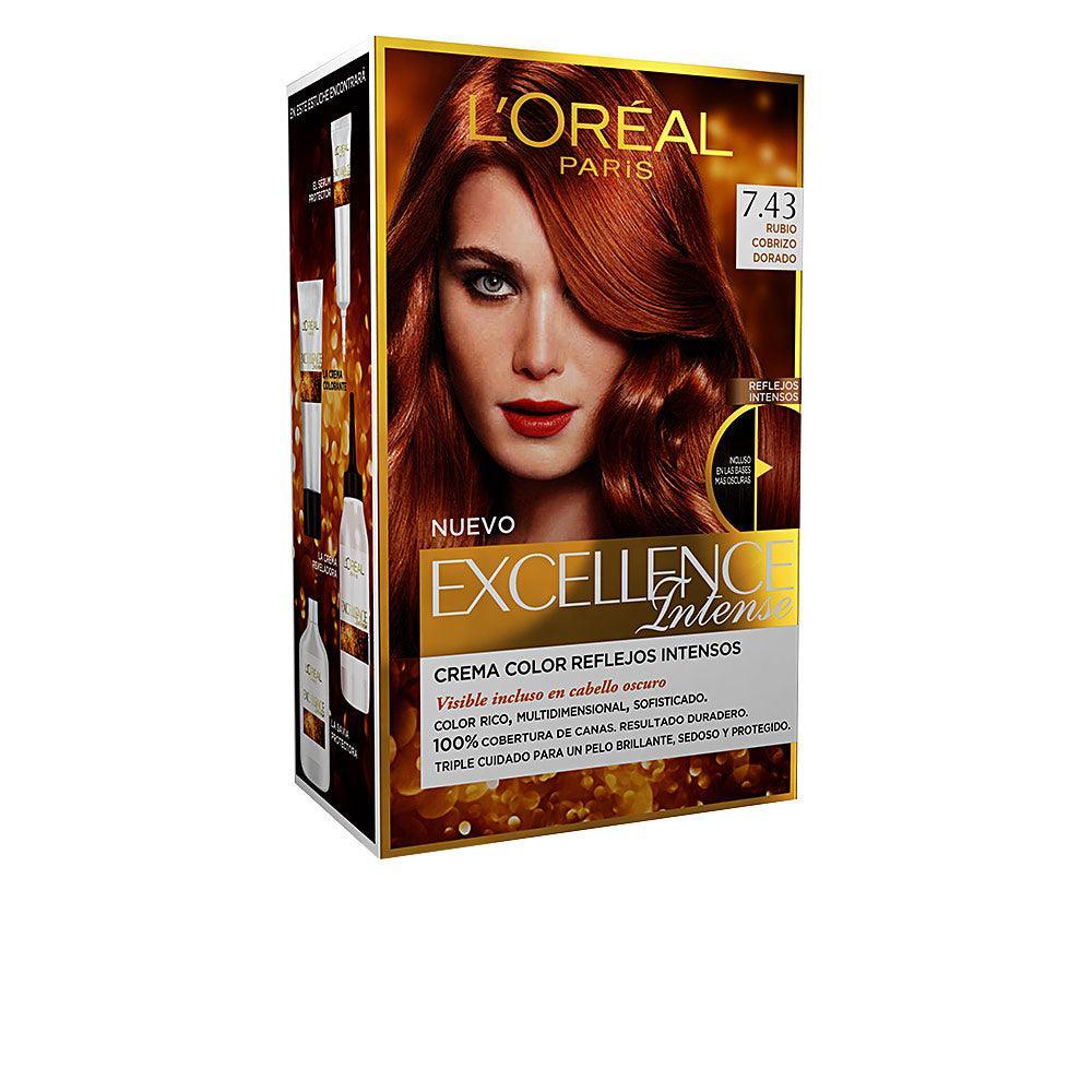 L'ORÉAL PARIS EXCELLENCE INTENSE hair color in golden copper , Hair by L'ORÉAL PARIS. Merkmale: . Verfügbar bei ParfümReich.