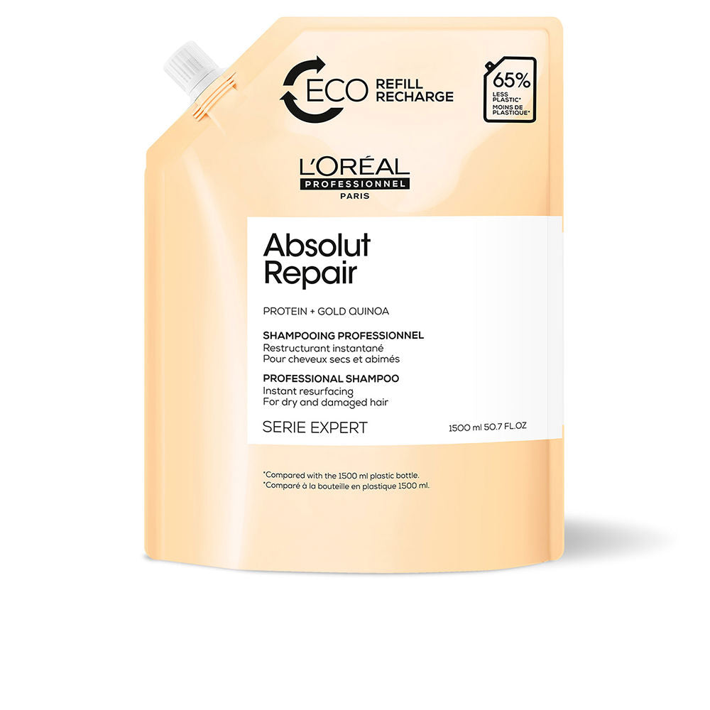 L&#39;ORÉAL PROFESSIONNEL PARIS ABSOLUT REPAIR GOLD shampoo refill 1500 ml in , Hair by L&#39;ORÉAL PROFESSIONNEL PARIS. Merkmale: . Verfügbar bei ParfümReich.