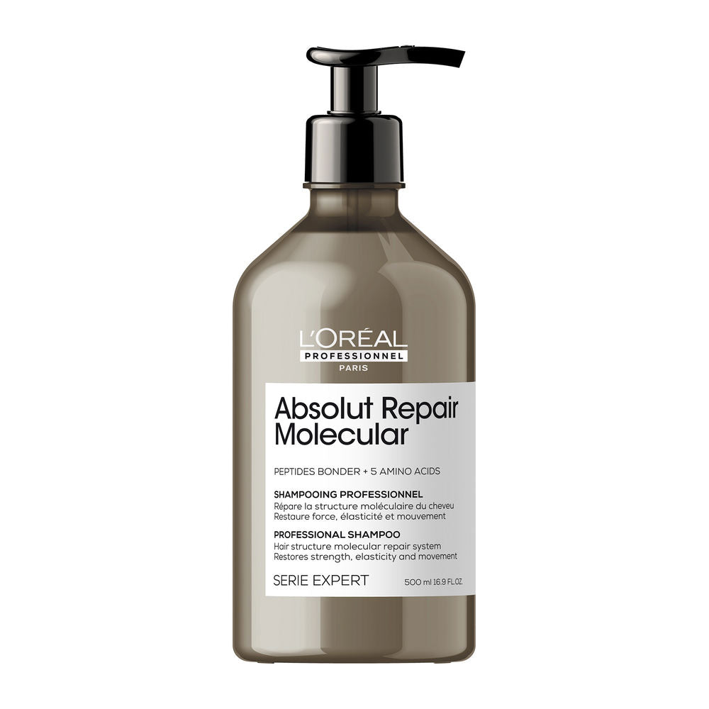 L&#39;ORÉAL PROFESSIONNEL PARIS ABSOLUT REPAIR MOLECULAR professional sulfate-free shampoo for damaged hair in 500 ml , Hair by L&#39;ORÉAL PROFESSIONNEL PARIS. Merkmale: . Verfügbar bei ParfümReich.