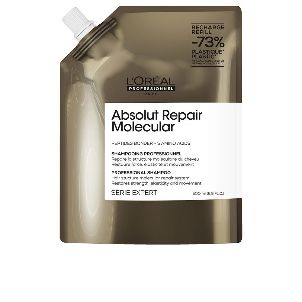 L&#39;ORÉAL PROFESSIONNEL PARIS ABSOLUT REPAIR MOLECULAR professional sulfate-free shampoo for damaged hair refill 500 ml in , Hair by L&#39;ORÉAL PROFESSIONNEL PARIS. Merkmale: . Verfügbar bei ParfümReich.