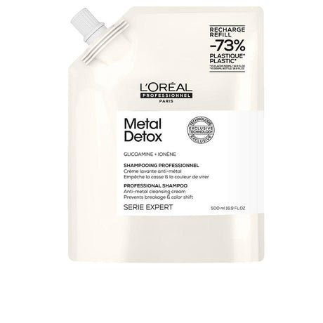 L'ORÉAL PROFESSIONNEL PARIS METAL DETOX Shampoo for damaged hair refill 500 ml in , Hair by L'ORÉAL PROFESSIONNEL PARIS. Merkmale: . Verfügbar bei ParfümReich.