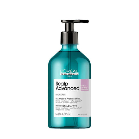 L'ORÉAL PROFESSIONNEL PARIS SCALP ADVANCED sensitive scalp shampoo in 500-ml , Hair by L'ORÉAL PROFESSIONNEL PARIS. Merkmale: . Verfügbar bei ParfümReich.