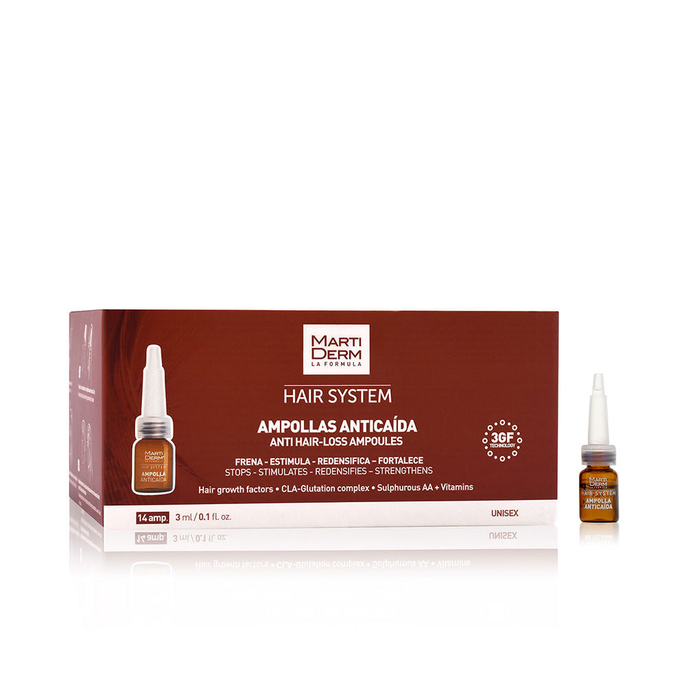 MARTIDERM HAIR SYSTEM anti-hair loss ampoules in 14 x 3 ml , Hair by MARTIDERM. Merkmale: . Verfügbar bei ParfümReich.