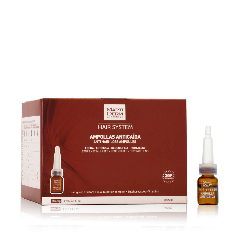 MARTIDERM HAIR SYSTEM anti-hair loss ampoules in 28 x 3 ml , Hair by MARTIDERM. Merkmale: . Verfügbar bei ParfümReich.