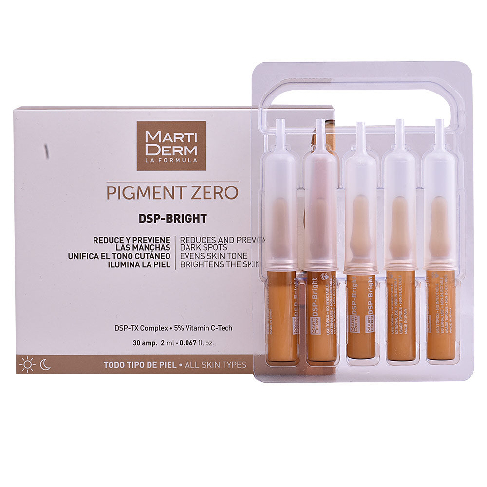 MARTIDERM PIGMENT ZERO DSP-BRIGHT depigmenting ampoules 30 x 2 ml in , Facial Cosmetics by MARTIDERM. Merkmale: . Verfügbar bei ParfümReich.