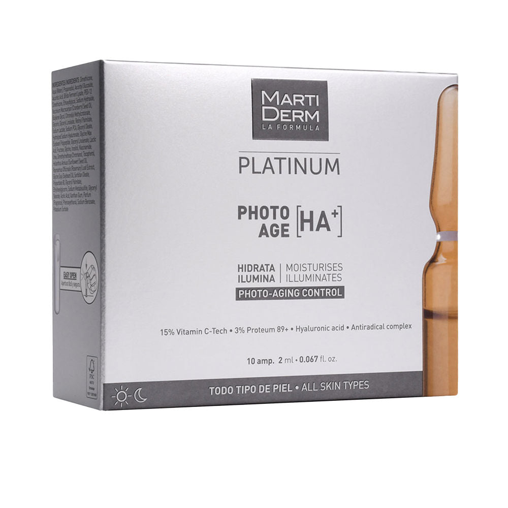 MARTIDERM PLATINUM PHOTO-AGE ampoules in 10 x 2 ml , Facial Cosmetics by MARTIDERM. Merkmale: . Verfügbar bei ParfümReich.