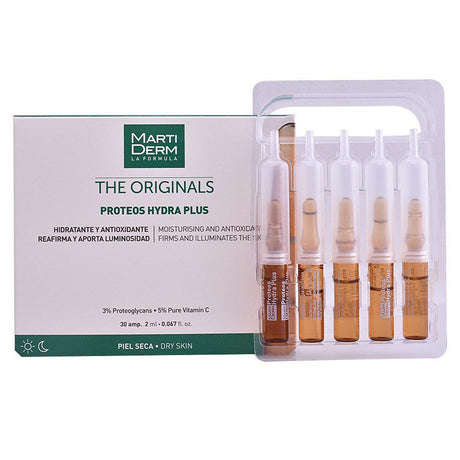 MARTIDERM THE ORIGINALS PROTEOS HYDRA PLUS ampoules in 30 x 2 ml , Facial Cosmetics by MARTIDERM. Merkmale: . Verfügbar bei ParfümReich.