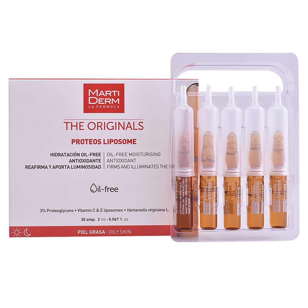 MARTIDERM THE ORIGINALS PROTEOS LIPOSOME ampoules in 30 x 2 ml , Facial Cosmetics by MARTIDERM. Merkmale: . Verfügbar bei ParfümReich.