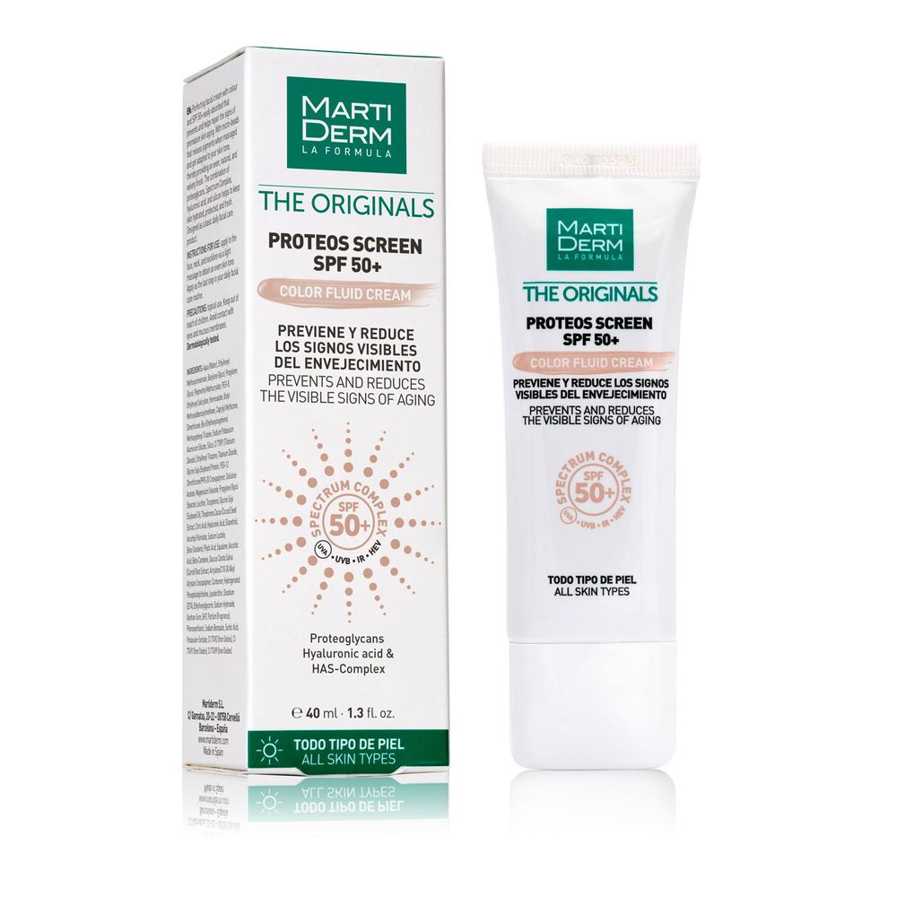 MARTIDERM THE ORIGINALS PROTEOS SCREEN tinted cream SPF50+ 40 ml in , Facial Cosmetics by MARTIDERM. Merkmale: . Verfügbar bei ParfümReich.