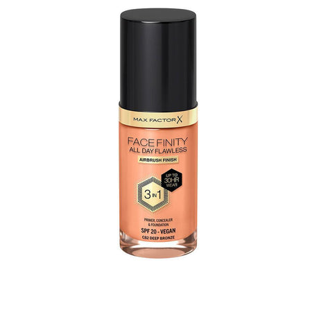 MAX FACTOR FACEFINITY ALL DAY FLAWLESS 3 IN 1 foundation 30 ml in C82 Deep Bronze , Makeup by MAX FACTOR. Merkmale: . Verfügbar bei ParfümReich.